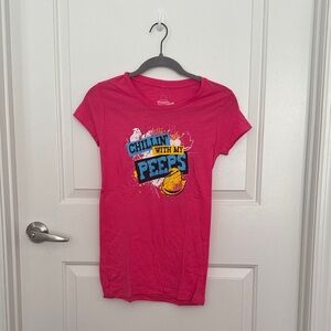 Fifth Sun Pink 'Chillin' With My Peeps' Kids T-Shirt